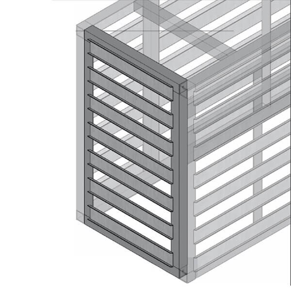 U-Cara Modular System End-Clad